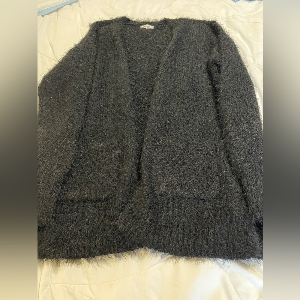 Black Maurice’s fuzzy sweater size Medium